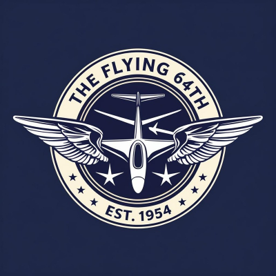 The Flying 64th Logo